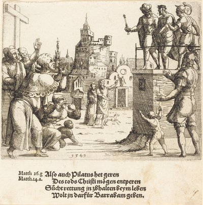 İşte Adam, 1549 by Augustin Hirschvogel
