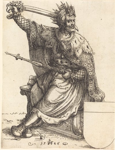 Ferdinand ben by Augustin Hirschvogel