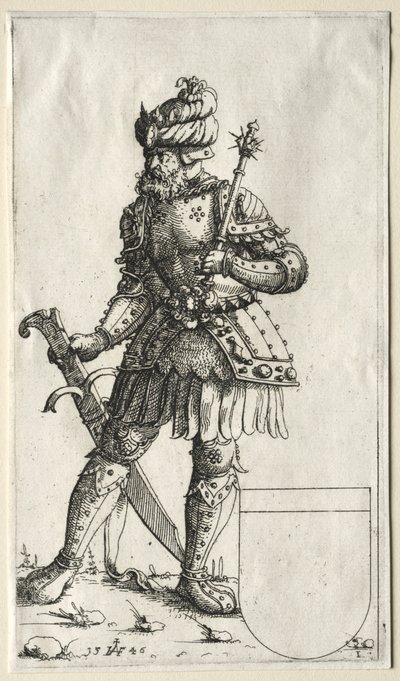 Sigismund II, Polonya Kralı, 1546. by Augustin Hirschvogel