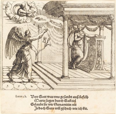 Müjde, 1547. by Augustin Hirschvogel