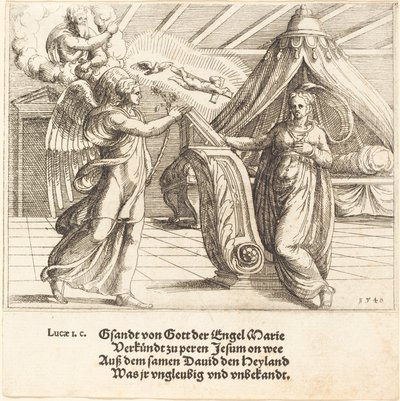 Müjde, 1548. by Augustin Hirschvogel