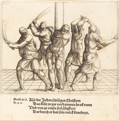 Kırbaçlanma, 1548. by Augustin Hirschvogel