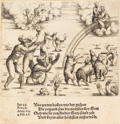 Son Yargı, 1549. by Augustin Hirschvogel