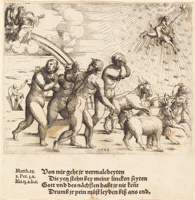 Son Yargı, 1549. by Augustin Hirschvogel