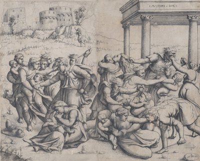 Masumların Katliamı, 1545. by Augustin Hirschvogel