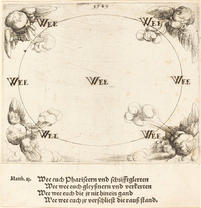 Vay, Açgözlülükte Açıklanır, 1549. by Augustin Hirschvogel