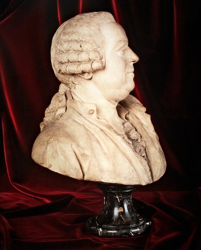 Louis-Pierre-Sebastien, Marshall de Sainscy olduğu düşünülen portre by Augustin Pajou