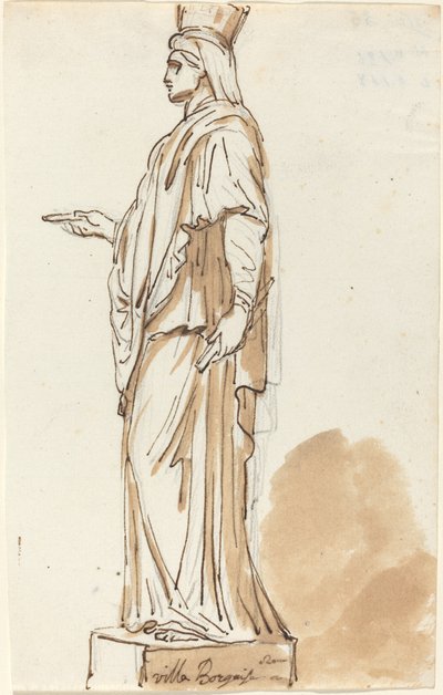 Borghese Kibele by Augustin Pajou