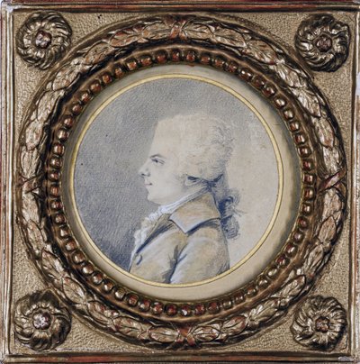 Wolfgang Amadeus Mozart (1756-1791) by Augustin de Saint Aubin