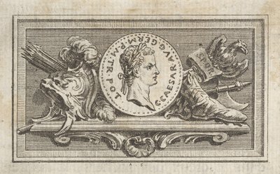 6. Kitapta Caligula Portresi ile Madalya, 1768