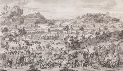 Tonguzluk Savaşı, 1773. by Augustin de Saint Aubin