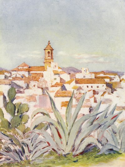 Algeciras (renkli lito) by Augustine Fitzgerald