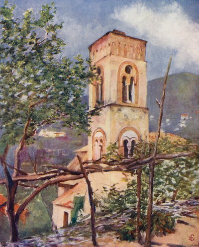 Ravello Katedrali (renkli lito) by Augustine Fitzgerald