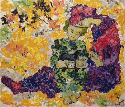 Oğlan İsa ile Meryem by Augusto Giacometti