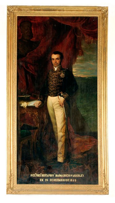 August Muller - João Maurício Wanderley - Cotegipe Baronu (1853) by Augusto Muller
