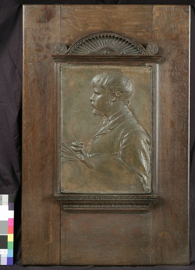 Jules Bastien-Lepage (1848-84) 1880 (bronz) by Augustus Saint Gaudens