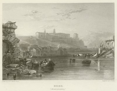 Roma, Aventine Dağı by Augustus Wall Callcott
