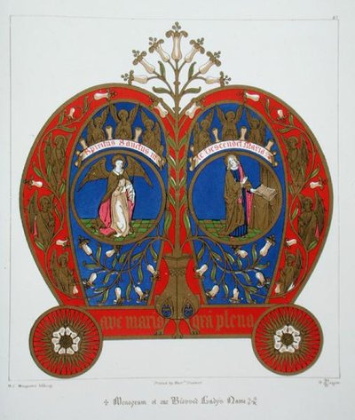 Kutsal Leydimizin adının monogramı, 