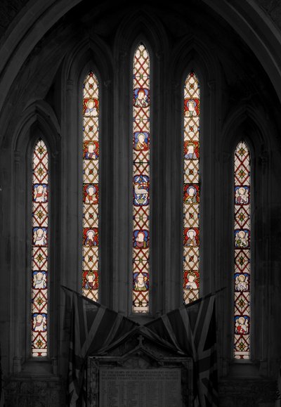 Kuzuya Tapınma, 1850 (vitray) by Augustus Welby Northmore Pugin