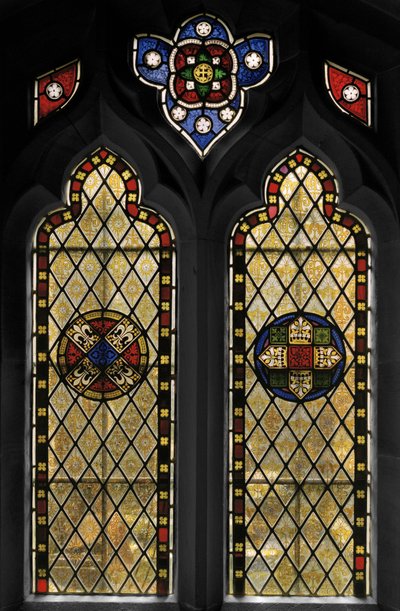 Manastır Penceresi, 1846 (vitray) by Augustus Welby Northmore Pugin