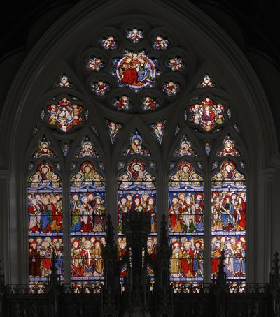 Göksel Kudüs, 1849 (vitray) by Augustus Welby Northmore Pugin