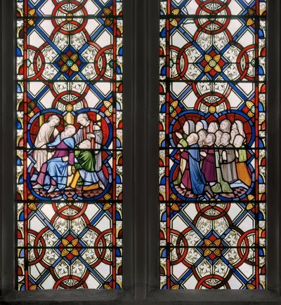 St. George Penceresi, detay, 1850 (vitray) by Augustus Welby Northmore Pugin