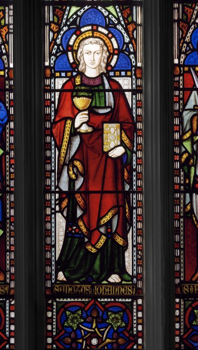 Aziz John the Evangelist, 1849 (vitray) by Augustus Welby Northmore Pugin