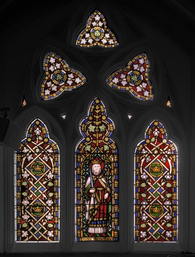 Aziz Oswald, 1846 (vitray) by Augustus Welby Northmore Pugin