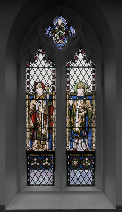 Aziz Thomas ve Aziz Gulielmus, 1848 (vitray) by Augustus Welby Northmore Pugin