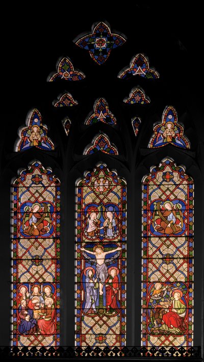 Çarmıha Gerilme, 1849 (vitray) by Augustus Welby Northmore Pugin