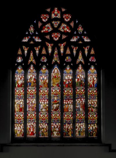 Kilisenin Zaferi, 1884 (vitray) by Augustus Welby Northmore Pugin