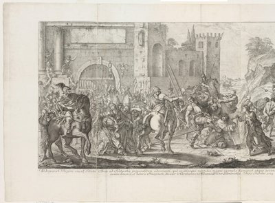 Kruisdraging (...) (nesne üzerindeki başlık) by Aureliano Milani