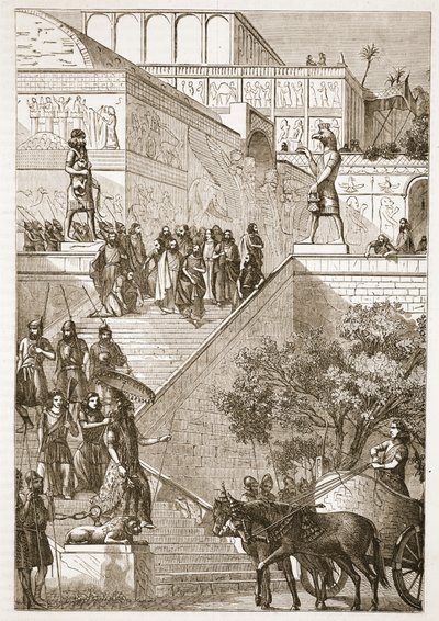 Kouyunjik Sarayı restore edildi by Austen Henry Layard