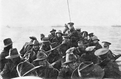25 Nisan 1915, Avustralya 1. by Australian Photographer