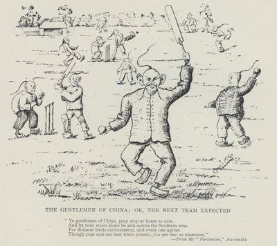 Çin Beyleri veya Beklenen Sonraki Takım (lito) by Australian School