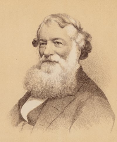 William Henry Suttor (renkli litho) by Australian School