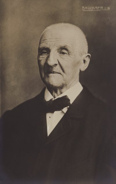 Anton Bruckner, Avusturyalı besteci by Austrian Photographer