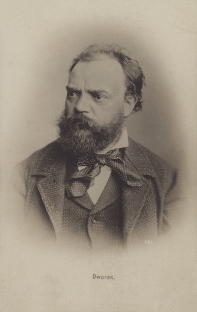 Antonin Dvorak, Çek besteci by Austrian Photographer