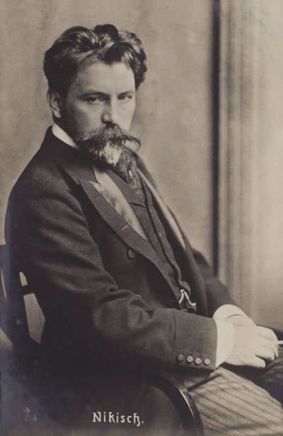Arthur Nikisch, Macar şef by Austrian Photographer
