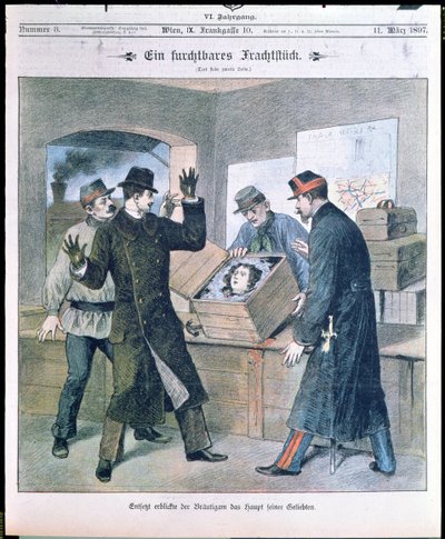 Korkunç Bir Kargo, Illustrierte Zeitung