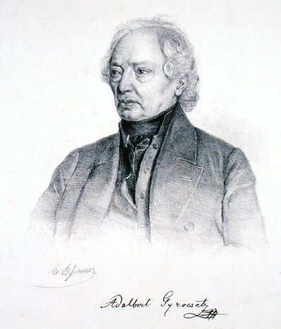Adalbert Gyrowetz (1763-1850) (taş) by Austrian School