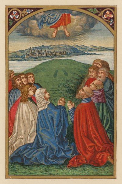 Yükseliş D N J Chr (kromolitho) by Austrian School