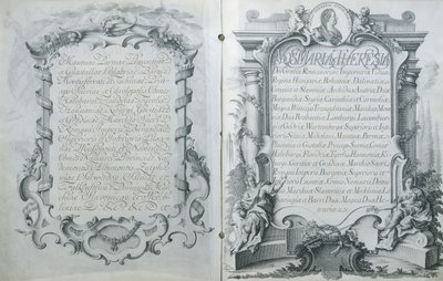 Avusturya Arşidüşesi Marie-Antoinette için Fransa Kralı Dauphin Louis ile Evlilik Sözleşmesinin Avusturya tarafından onaylanması, 23 Nisan 1770 by Austrian School