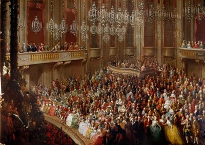 Imperiale ailesinin huzurunda Viyana