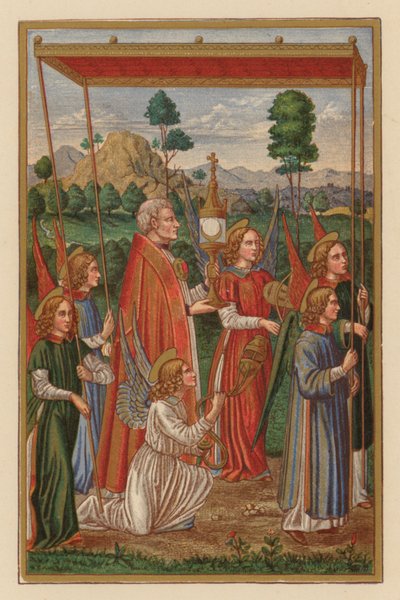 Beden Bayramı D N J Chr (chromolitho) by Austrian School