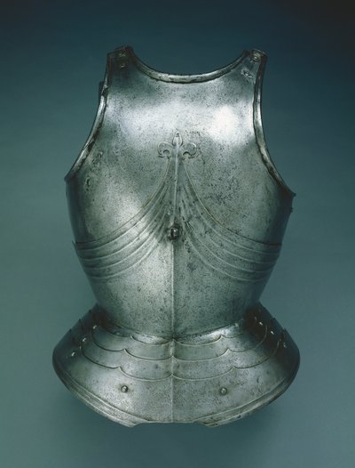 Gotik göğüs zırhı, Innsbruck, 15. yüzyıl sonu (çelik) by Austrian School