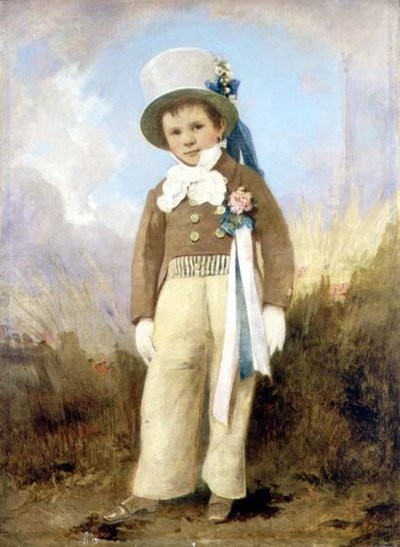 Bir çocuğun portresi by Austrian School
