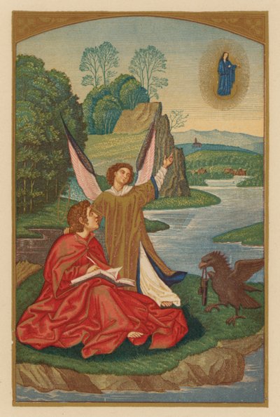 Aziz John Ev (kromolitho) by Austrian School