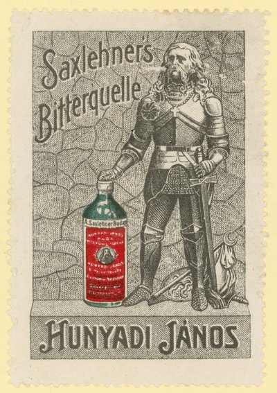 Saxlehner Bitterquelle maden suyu by Austrian School