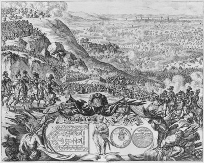 1683 Viyana Kuşatması, c.1783 by Austrian School